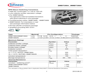 SMBT3904UPN E6327.pdf