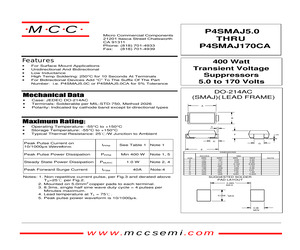 P4SMAJ170CA.pdf