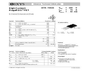 IXTK75N30.pdf